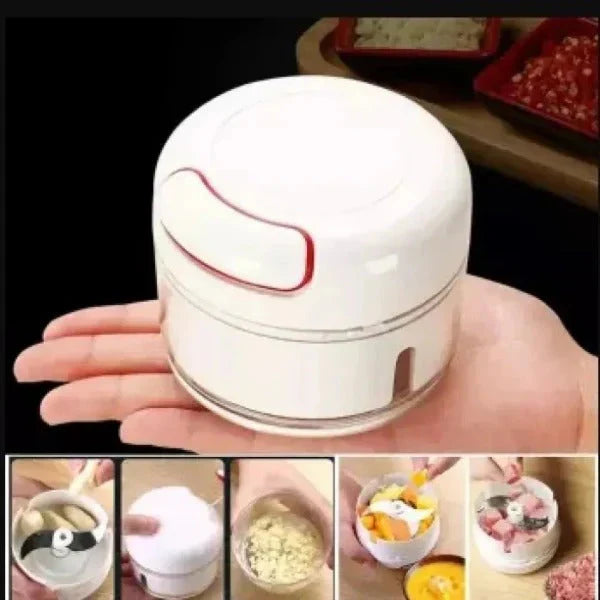 Mini Food Chopper โ Hand Pulled Vegetable Cutter & Food Crusher